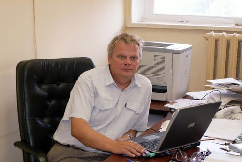 Начальник издательско-полиграфического комплекса А.Чувиковский