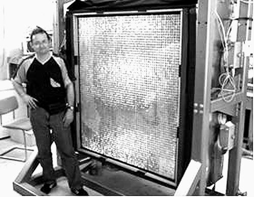 Модуль спектрометра PHOS со снятой крышкой