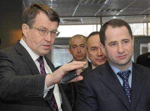 В.Костюков и М.Бабич в Технопарке