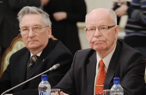 Р.И.Илькаев на заседании Патриаршего совета