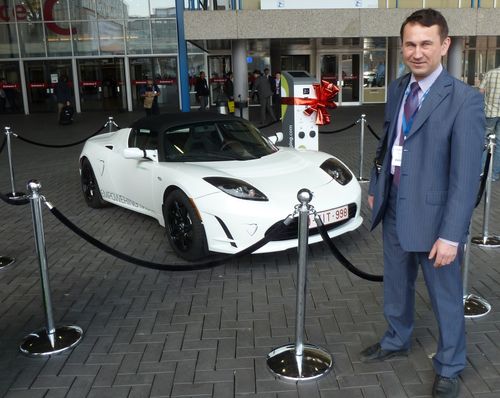 На выставке в Амстердаме