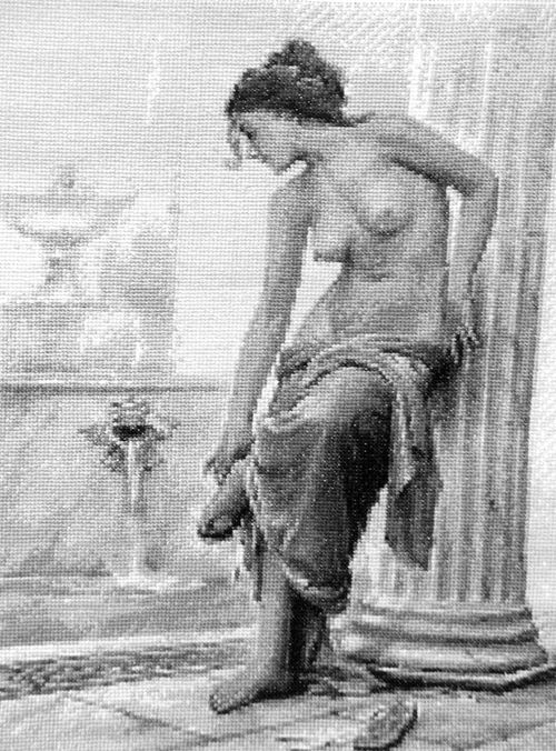 "Девушка у фонтана" - гордость Марии Яковлевны Копченовой