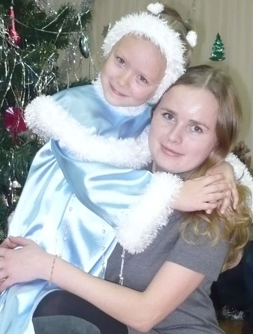 Ирина с дочерью Юлианой