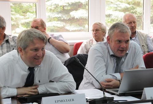 Слева направо: М.Ермолаев и В.Пасынков