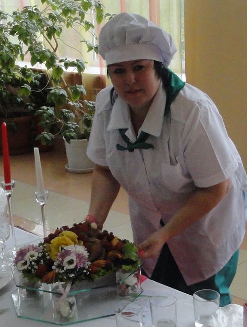 Татьяна Малькова со своим шедевром