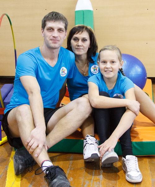 Победитель "Семейных стартов-2012" - семья Казаковых