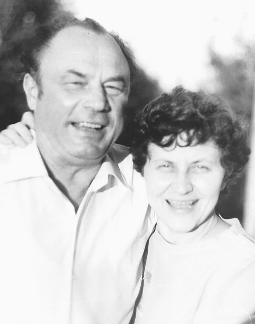 С супругой Ираидой Ивановной