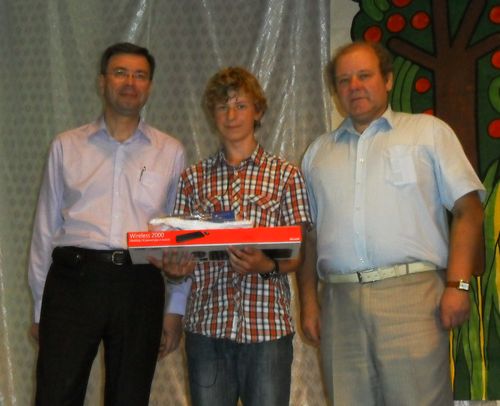 Награждали победителей П.Г.Смирнов и И.Л.Кочанков