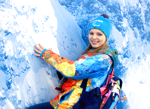 В Олимпийском парке было множество инсталяций. Эта - от корпорации Майкрософт