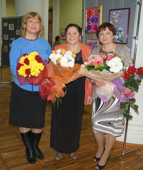 Председатели женсовета ВНИИЭФ (слева направо): Н. Тимченко, В. Смолова, Т. Цой