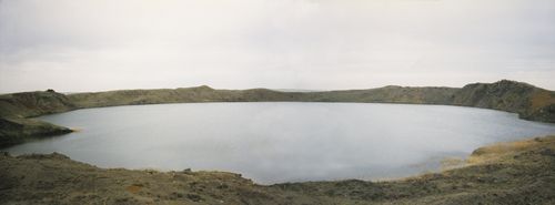 Искусственное озеро на р. Чаган (Семипалатинский полигон)