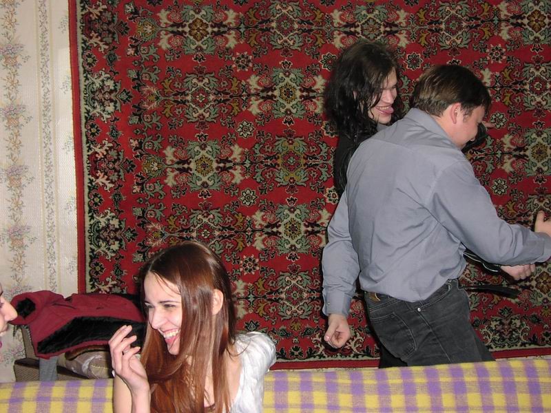 Зина соблазняет именинника