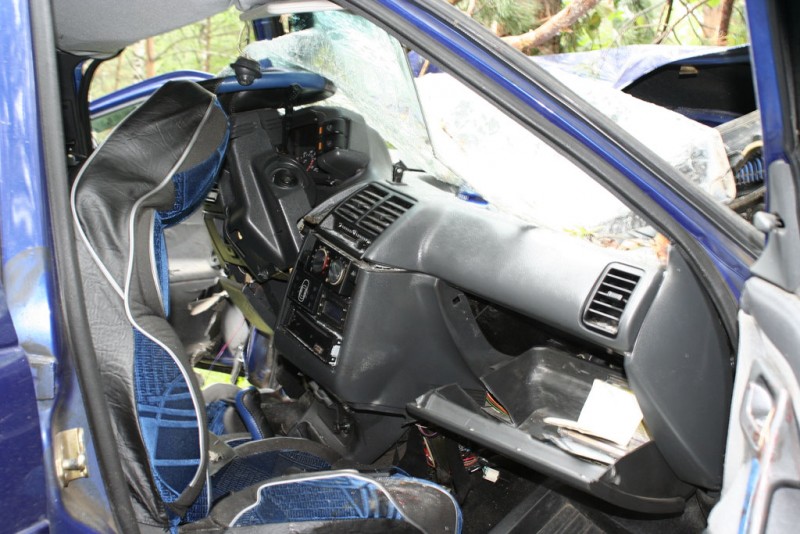 ДТП в Дубках - вид кабины