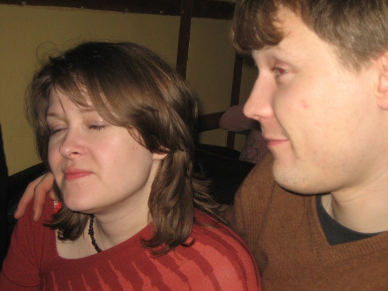 еще одна попытка сфоткать Mariy с закрытым ртом и открытыми глазами :)