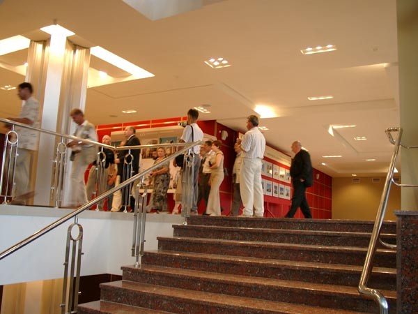 Новое здание театра: вид изнутри