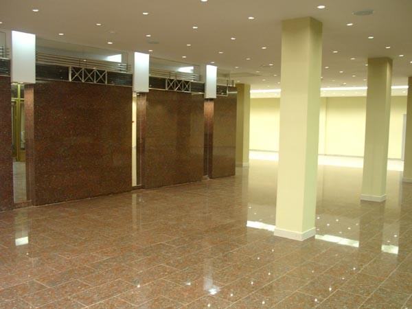 Новое здание театра: вид изнутри