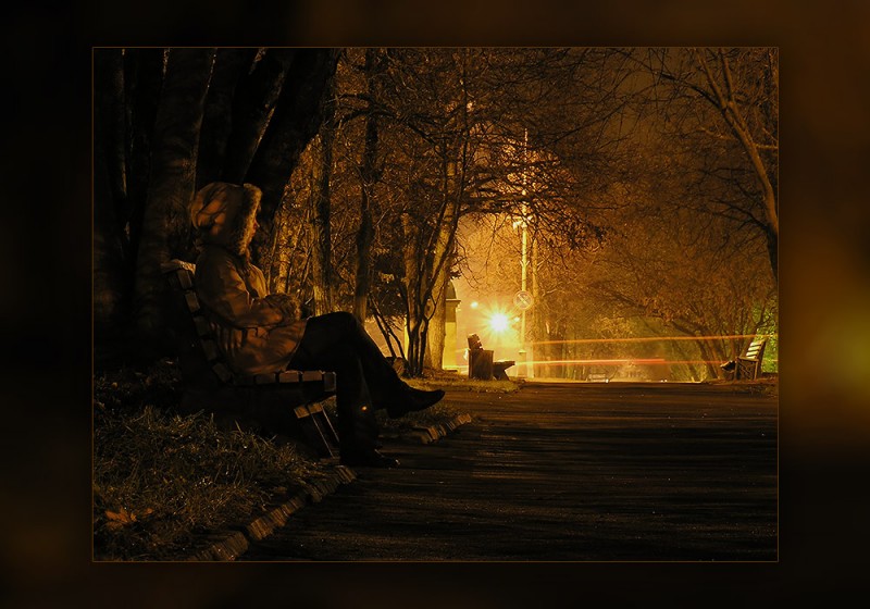 В сквере около театра