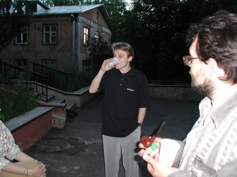 пьющий Блок...