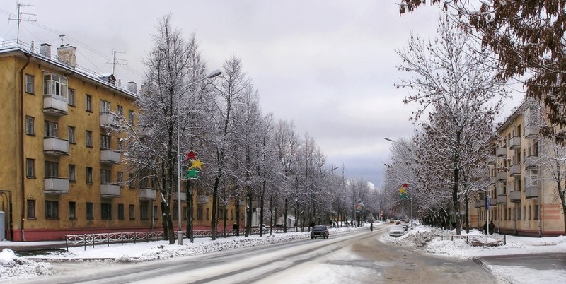 ул. Ленина (снято около 20-й школы)