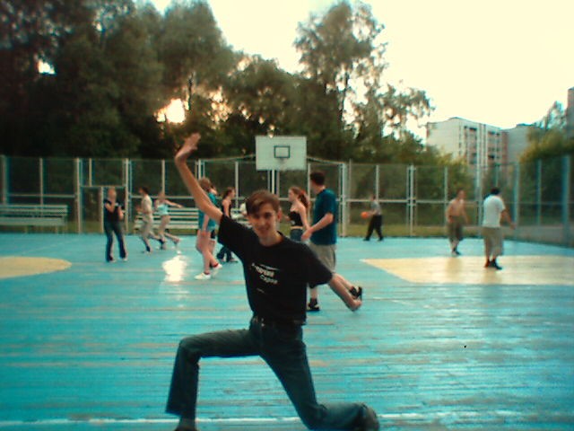 Splinter позирует