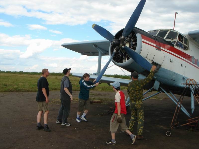 Раскрутка винта - выгоняем масло